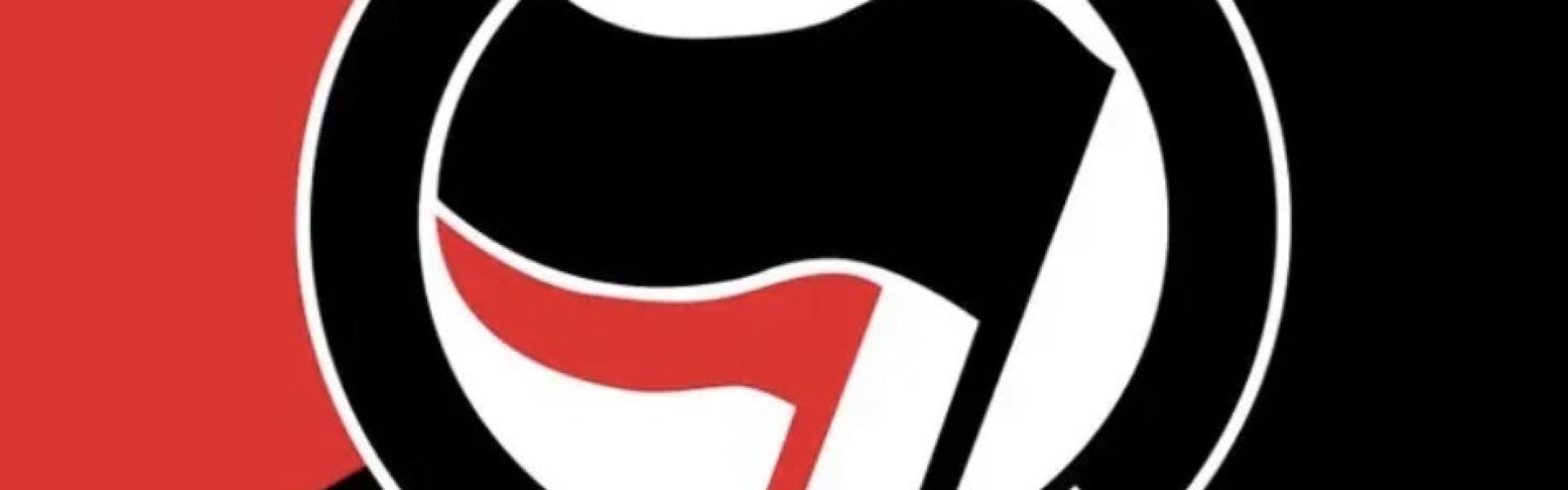 Colors: Black and Red, inspired by the colors of anti-fascist flags