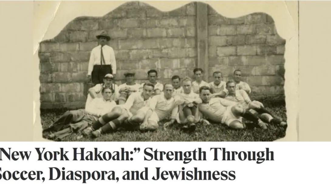 New York Hakoah Strength through Soccer, Diaspora and Jewishness